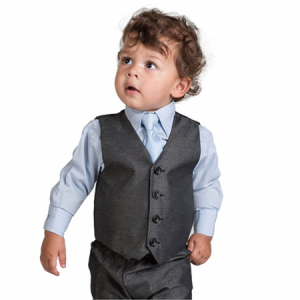 Brillante Penny De niño Carbón & Azul Traje, Página juegos del muchacho, 3 meses - 8 años