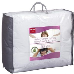 Pikolin Home - Relleno nórdico, edredón hipoalergénico de fibra aloe vera, Otoño-Invierno, 300 gr/m², cama 160-240 x 220 cm (Todas las medidas)