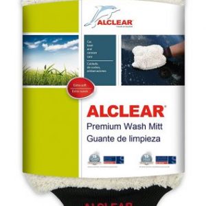 Guante de microfibra para lavar el coche con jabón