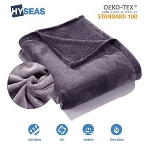 Manta suave de microfibra, 180 x 220 cm