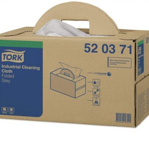 Pack de 280 paños de limpieza industrial, 1 capa, color gris