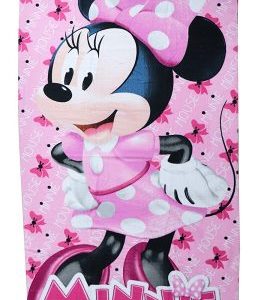 Mickey Mouse - Minnie toalla infantil microfibra 70x140 cm