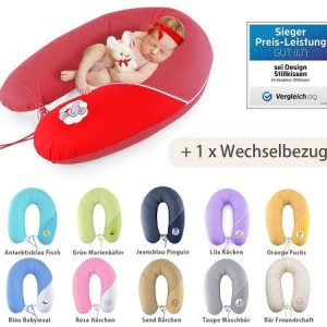 Almohada de enfermería, cojín de lactancia y una funda para el cojín