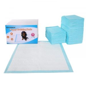 100 Unidades Empapadores Toallitas Pañales Almohadillas de Entrenamiento para Mascotas Absorbente 60 x 60 cm