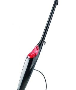 Vileda Steam - Mopa de limpieza a vapor (Depósito de 0.4 L, gamuza de microfibras, accesorio alfombras) [Clase de eficiencia energética A]